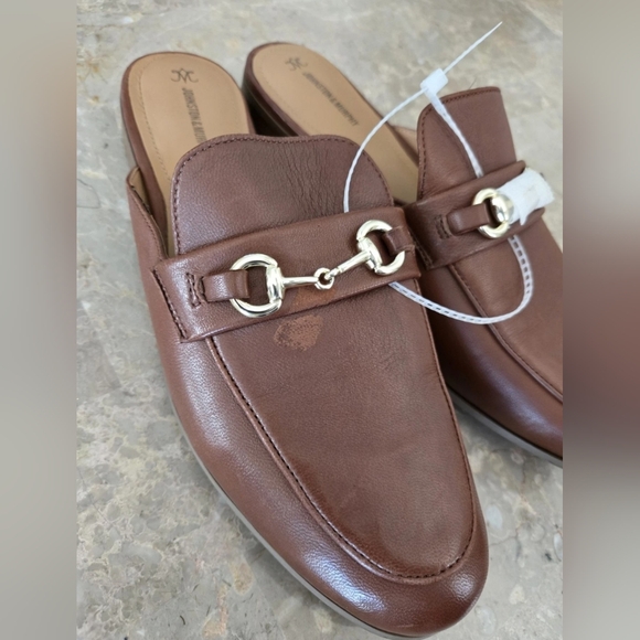 Johnston & Murphy Ali Bit Mule Cognac  Size 10 M - Picture 7 of 8